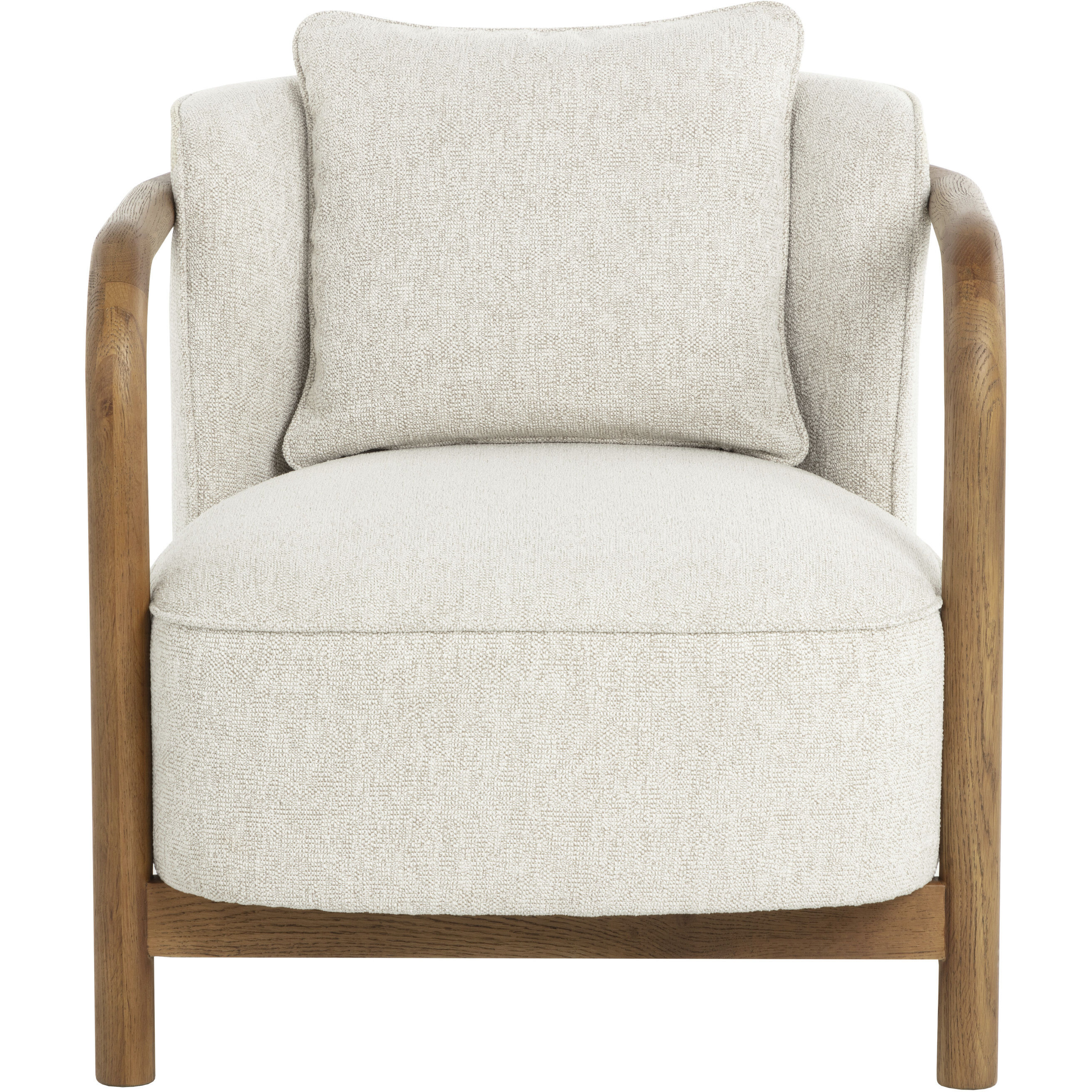 Beatrice Dove Cream Lounge Chair
